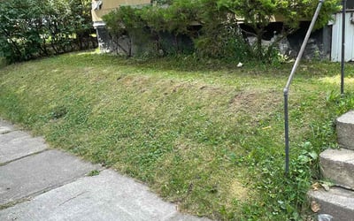 Photo of Kim K.'s yard after getting landscaping in Victor, NY