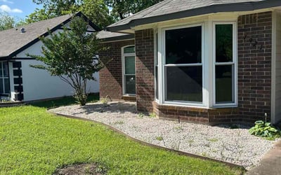 Photo of Paul B.'s yard after getting landscaping in Garland, TX