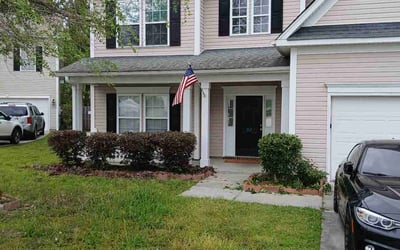 Photo of Caleb B.'s yard after getting landscaping in Bonneau, SC