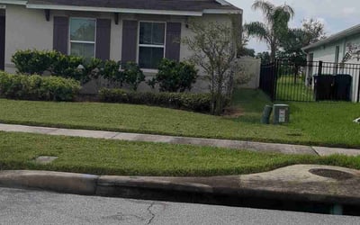 Photo of Jannette G.'s yard after getting landscaping in Mascotte, FL