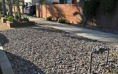 Photo of Michael F.'s yard after getting landscaping in Julian, CA
