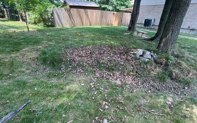 Photo of Michael O.'s yard after getting landscaping in De Mossville, KY