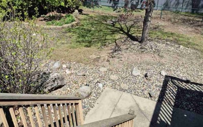 Photo of Holly B.'s yard after getting landscaping in Montrose, MN