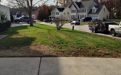 Photo of Colleen W.'s yard after getting landscaping in Crozier, VA