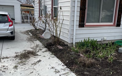 Photo of Stephanie G.'s yard after getting landscaping in Grantsville, UT