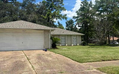 Photo of Adam B.'s yard after getting landscaping in New Ulm, TX