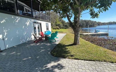 Photo of Bill D.'s yard after getting landscaping in Crystal Beach, FL
