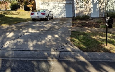 Photo of Jessica M.'s yard after getting landscaping in Cramerton, NC