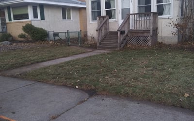 Photo of Tyler H.'s yard after getting landscaping in Cokato, MN
