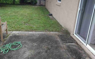 Photo of Renee D.'s yard after getting landscaping in Grant, FL