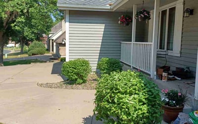 Photo of Kenneth M.'s yard after getting landscaping in Bethel, MN