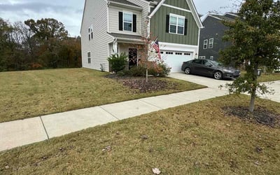 Photo of Chris C.'s yard after getting landscaping in Great Falls, SC