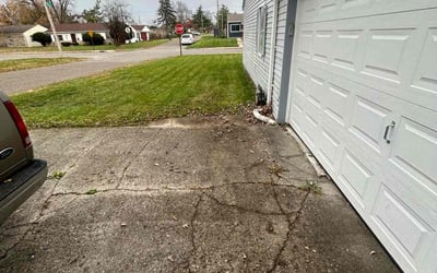 Photo of Brenda C.'s yard after getting landscaping in Whiteland, IN