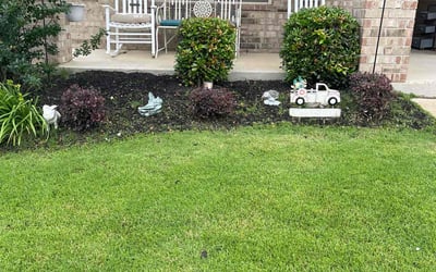 Photo of Karen L.'s yard after getting landscaping in Denton, TX