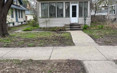 Photo of Timothy J.'s yard after getting landscaping in Minneapolis, MN