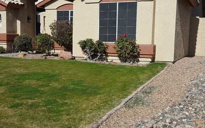 Photo of Kevin W.'s yard after getting landscaping in Red Rock, AZ