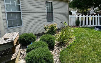 Photo of Scott K.'s yard after getting landscaping in Whiteland, IN