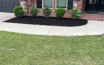Photo of Pete L.'s yard after getting landscaping in Waxahachie, TX