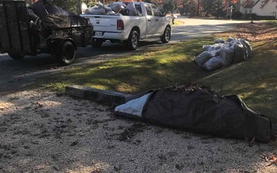 Photo of Hope G.'s yard after getting landscaping in Powhatan, VA