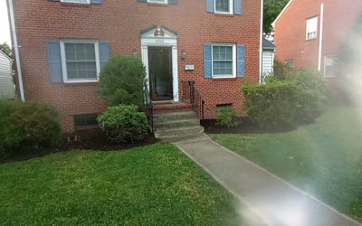 Photo of Rachel D.'s yard after getting landscaping in Sutherland, VA