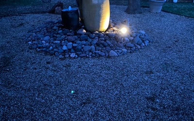 Photo of Susan G.'s yard after getting landscaping in Bridgeport, TX