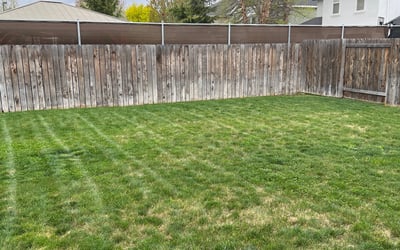 Photo of Monica G.'s yard after getting landscaping in Kuna, ID