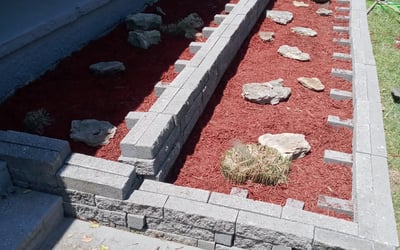 Photo of Sara H.'s yard after getting landscaping in Marshfield, MO