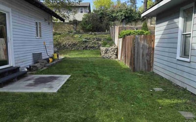 Photo of Adam C.'s yard after getting landscaping in Spokane, WA