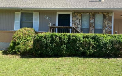 Photo of Donald F.'s yard after getting landscaping in Riverdale, GA