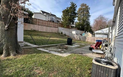 Photo of Kathleen P.'s yard after getting landscaping in Huntingtown, MD