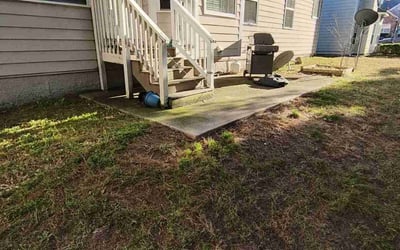 Photo of Sarah B.'s yard after getting landscaping in Buford, GA