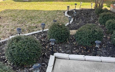 Photo of Greg F.'s yard after getting landscaping in Decatur, TX