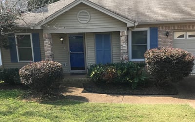 Photo of Patrick F.'s yard after getting landscaping in Woodbury, TN