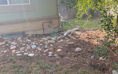 Photo of Christopher S.'s yard after getting landscaping in Empire, CO