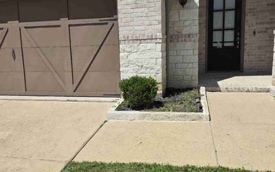 Photo of Tunde O.'s yard after getting landscaping in Frisco, TX