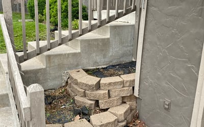 Photo of Greg A.'s yard after getting landscaping in Spring Hill, KS