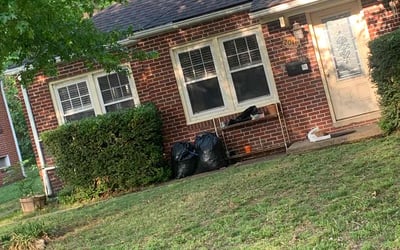Photo of Lucia G.'s yard after getting landscaping in Manhattan, KS