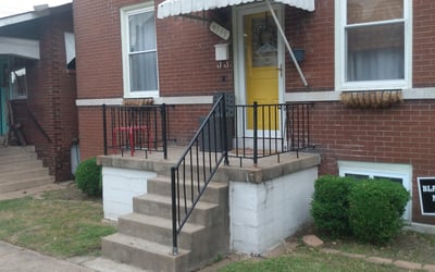 Photo of Emily W.'s yard after getting landscaping in Washington, MO