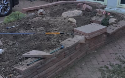 Photo of Leah C.'s yard after getting landscaping in Conifer, CO