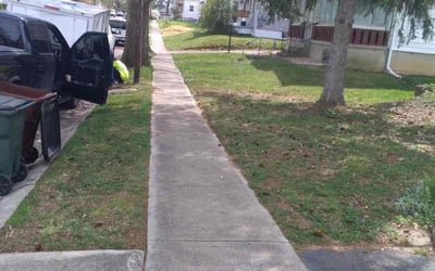 Photo of Lisa S.'s yard after getting landscaping in Union, KY