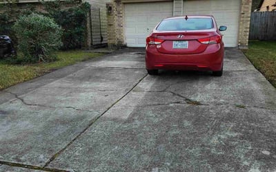 Photo of Mark R.'s yard after getting lawn care in Crosby, TX