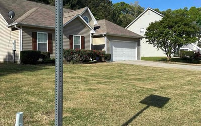 Photo of Barbara S.'s yard after getting landscaping in Jonesboro, GA