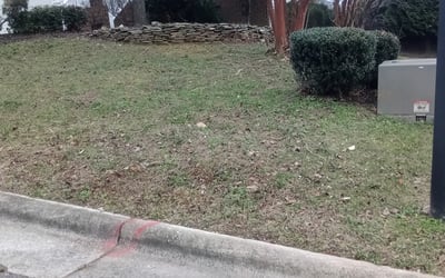 Photo of Grace C.'s yard after getting landscaping in Trinity, NC