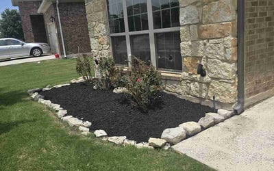 Photo of Lori A.'s yard after getting landscaping in Leander, TX
