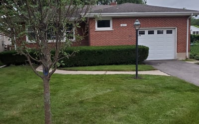 Photo of Michael M.'s yard after getting landscaping in Saint Charles, IL