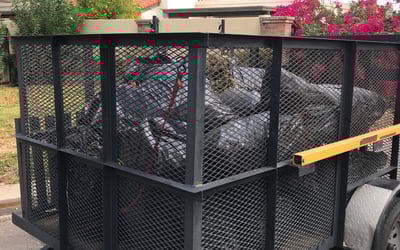 Photo of Brandon D.'s yard after getting landscaping in Bapchule, AZ