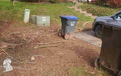 Photo of Megan B.'s yard after getting landscaping in West Chester, PA
