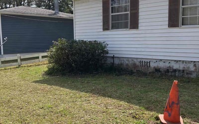 Photo of Linda H.'s yard after getting landscaping in Monticello, FL