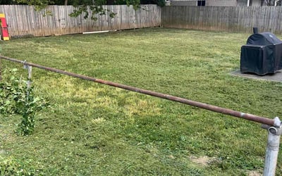 Photo of John B.'s yard after getting landscaping in Salem, IN