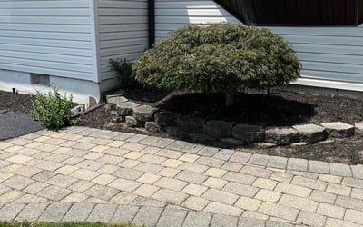 Photo of Marie C.'s yard after getting landscaping in Englishtown, NJ